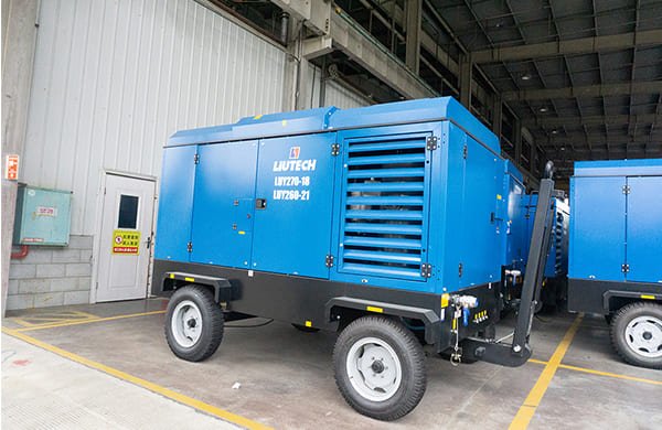 liutech air compressor 25 bars for drilling rig