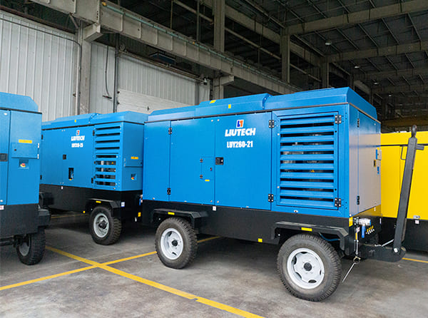 air compressor liutech diesel compressor