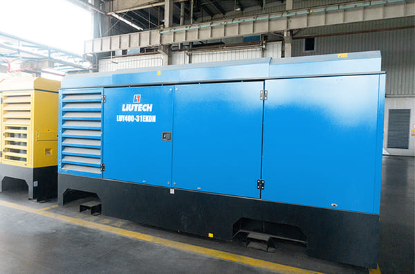 liutech air compressor for drilling rig
