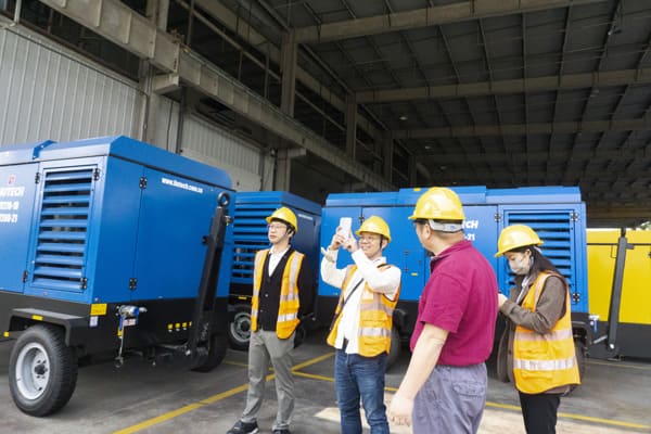 liutech air compressor 25 bars for drilling rigs