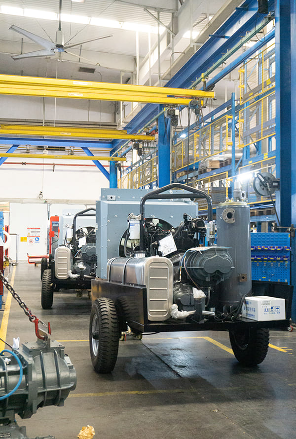 liutech diesel air compressor