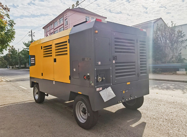 atlas copco diesel air compressor mining drilling machine