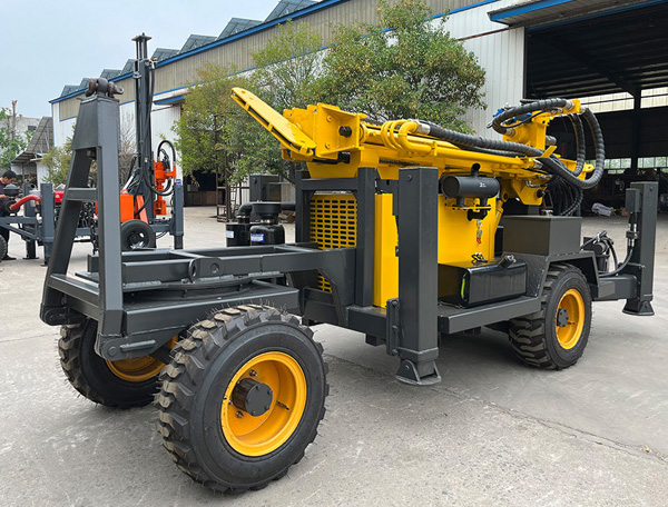 D Miningwell portable rigs 200m vehicle water well drilling rig small electric