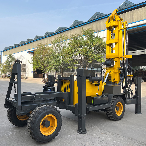 D Miningwell portable shallow well 200m tractor mounted water drilling machine rig small