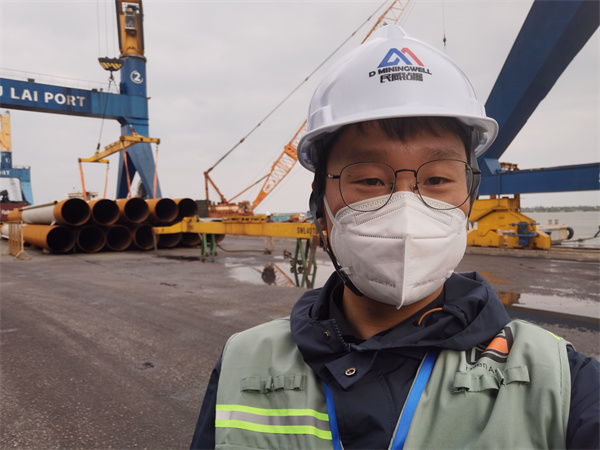 D Miningwell well casing pipe for cofferdam sheet pile