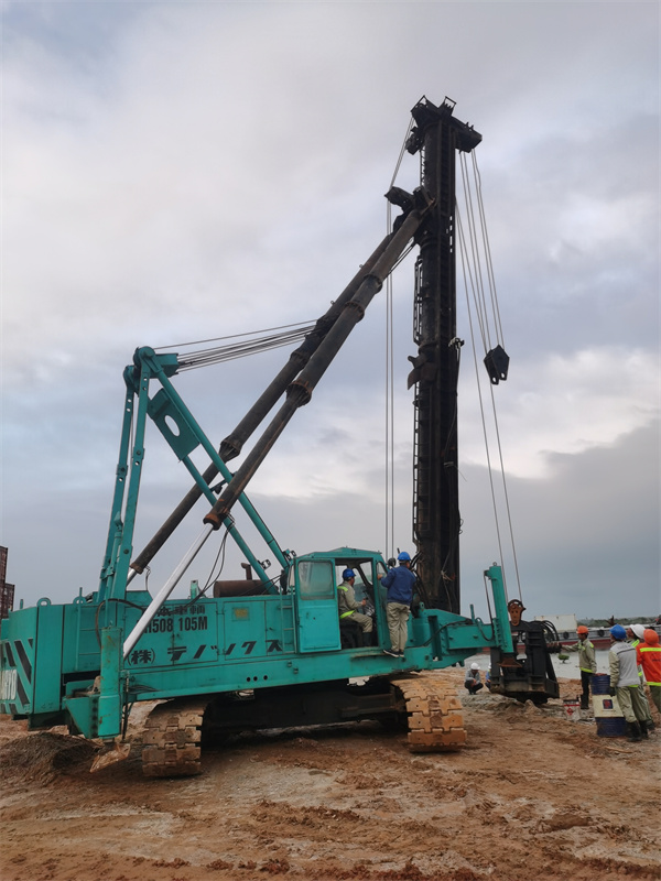 drill pipe for large diameter bored piles