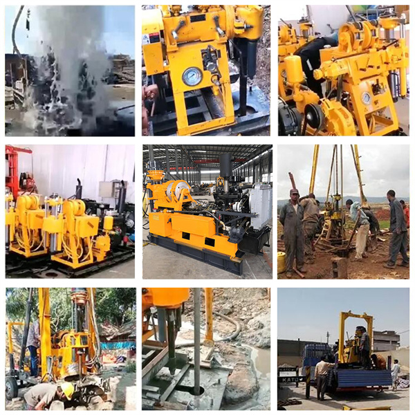 D Miningwell mining core drilling machine HZ-130YY small mining core drilling rig soil sampling drilling machine with spt