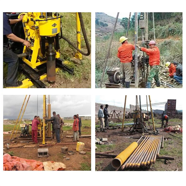 D Miningwell exploration core drilling rig HZ-130YY small core drilling rig soil sampling drill rig with spt