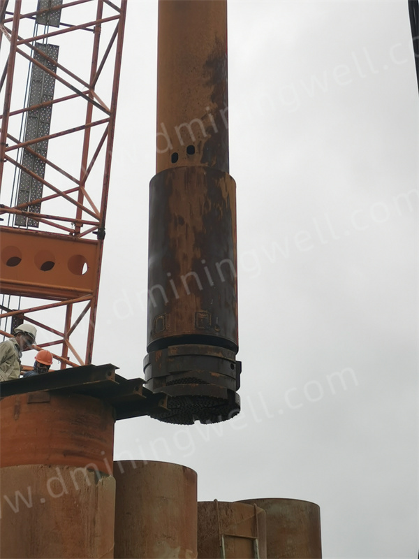 D Miningwell casing pipe price borewell for earthen cofferdam