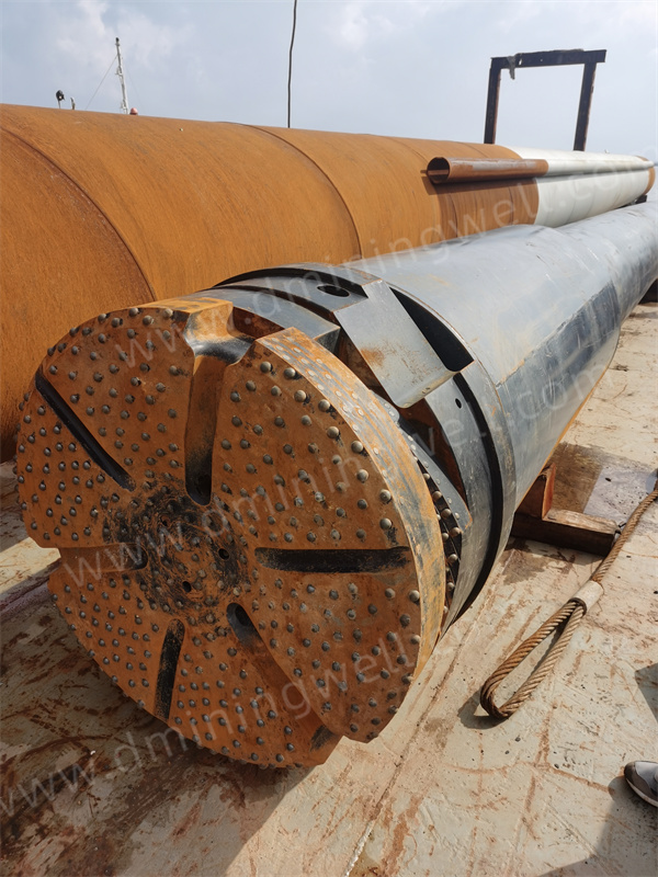 D Miningwell pipe borewell pipeline casing for cofferdam sheet pile