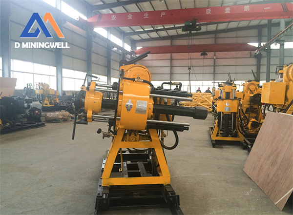 D Miningwell core drilling machine HZ-130YY small core drilling rig soil hole drilling machine with spt