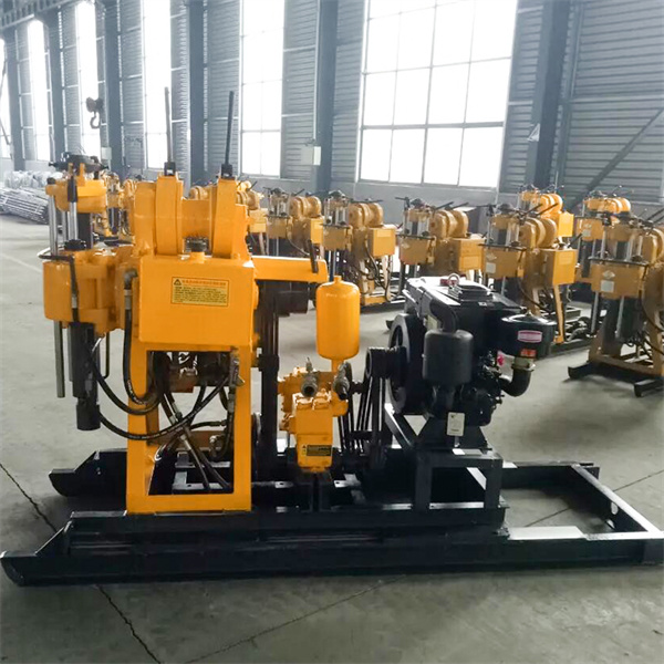 D Miningwell air core drill rig HZ-130YY geotechnical drilling crawler drilling rig soil sampling with spt