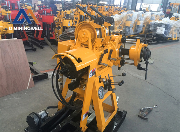 D Miningwell core drill crawler hydraulic HZ-130YY small mining core drilling rig soil sampling drill with spt