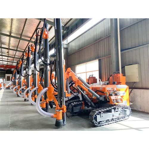 DTH Crawler Drilling Rigs-Integrated DTH drilling rig