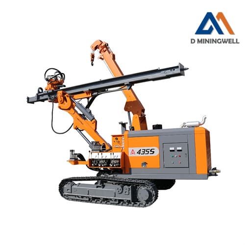 Separated DTH Drill Rig
