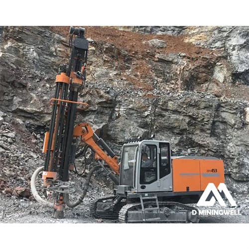 dth drill rig for blast-hole in quarry