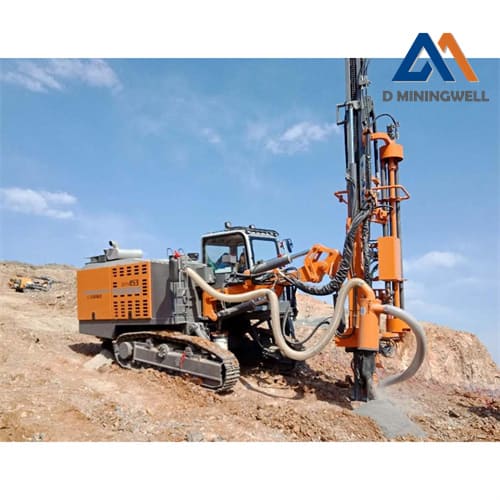 surface mining machine for blast-hole in quarry