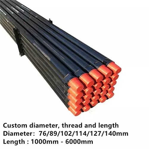 Factory api drill rod 60mm 76mm 89mm 102mm 114mm Nitriding Treatment mining tools water well drill pipe