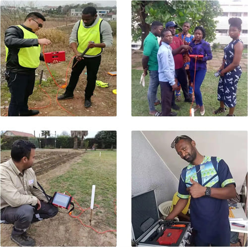 Underground water detector