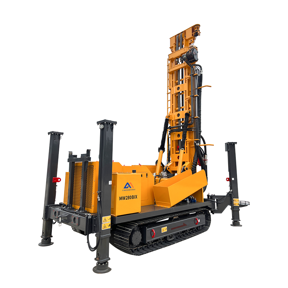 DMiningwell MW Series Crawler Deep Well Drilling Rigs – Top Mining Machinery for Water Well Drilling