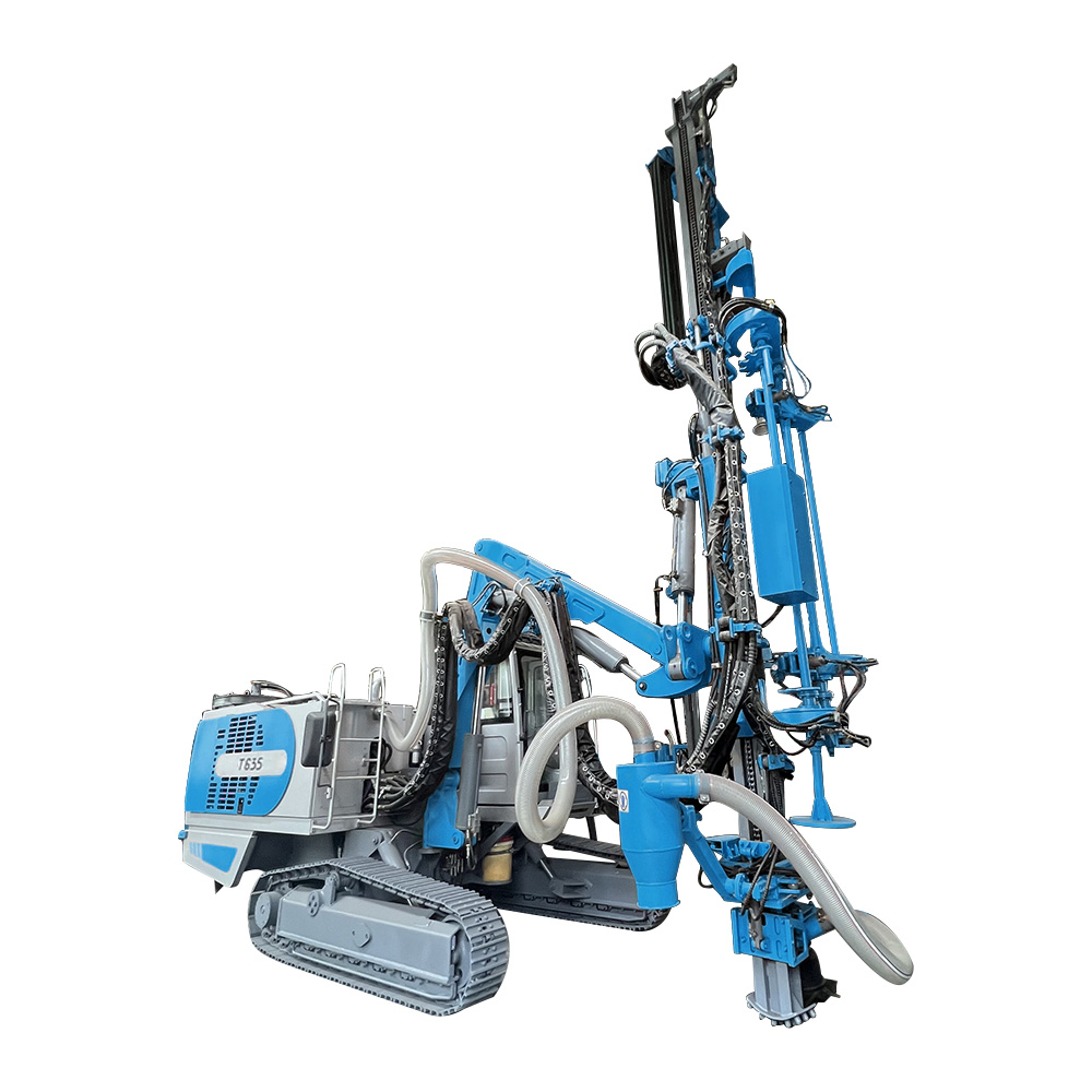 D Miningwell T635 Fully Hydraulic Surface Top Hammer All-in-One Drilling Rig How it Works