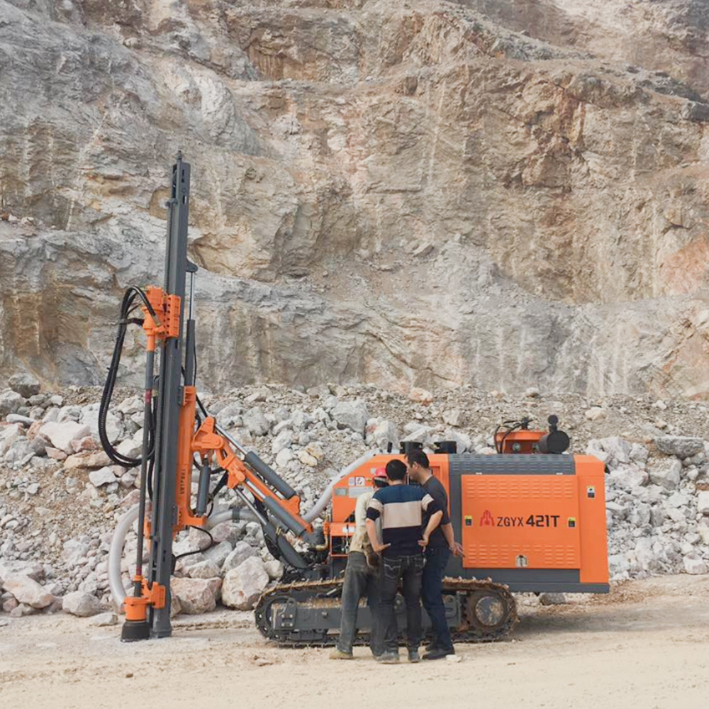 ZGYX-421T Integrated DTH Surface Drill Rig