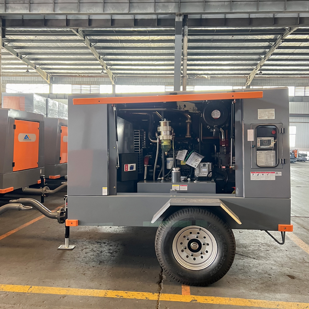 D Miningwell  Design principle of 95scy-10 screw air compressor