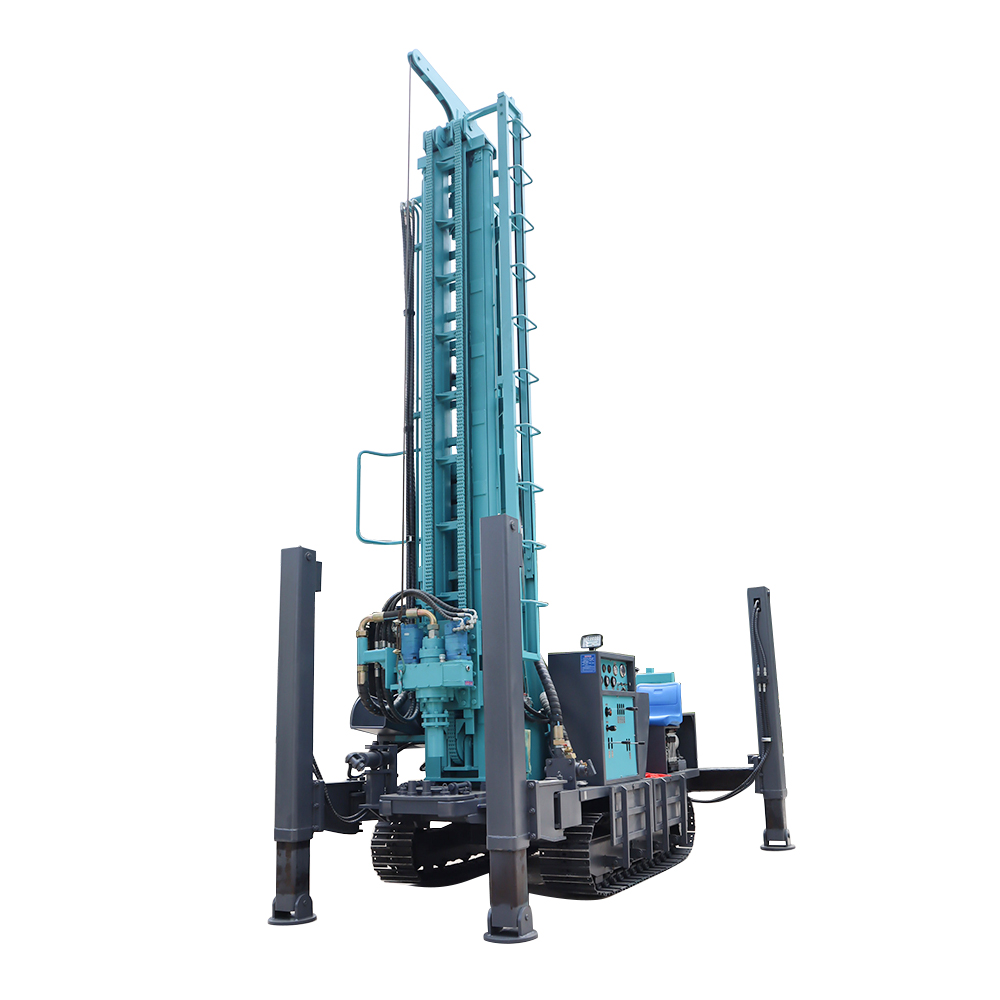 DMiningwell MW280 diesel machine portable hydraulic crawler water well drilling rig