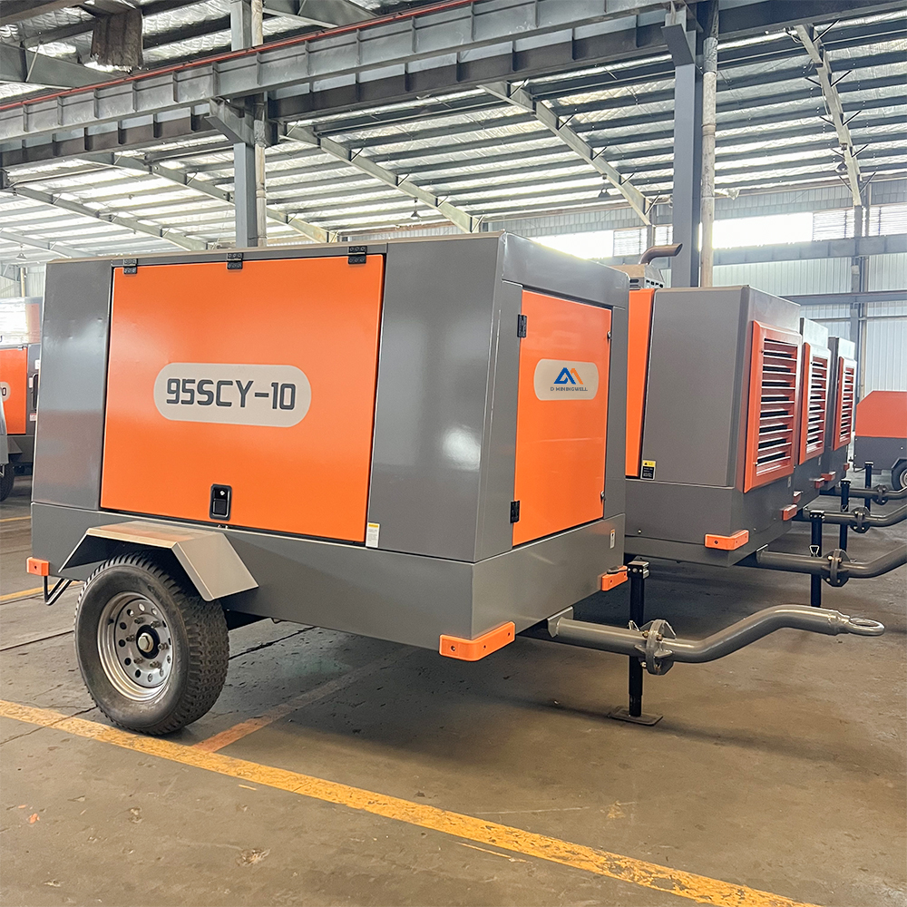 D Miningwell  Design principle of 95scy-10 screw air compressor