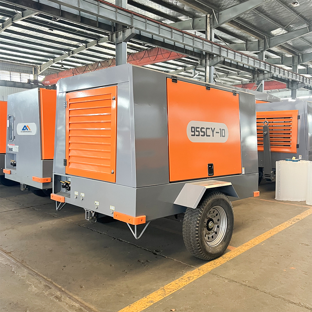 D Miningwell  Design principle of 95scy-10 screw air compressor
