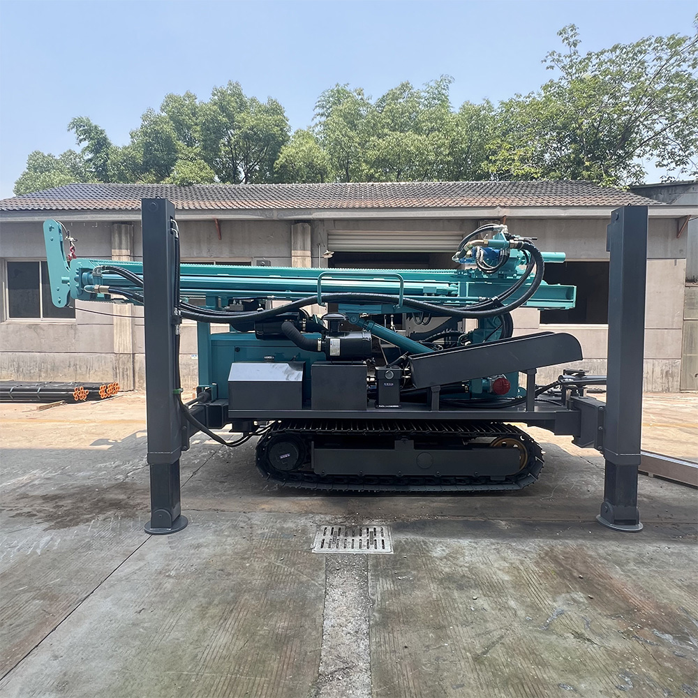 Malaysian Customer Test Drive MW350 Water Well Drilling Rig