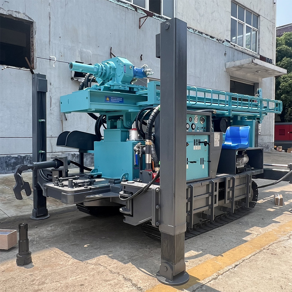 Malaysian Customer Test Drive MW350 Water Well Drilling Rig
