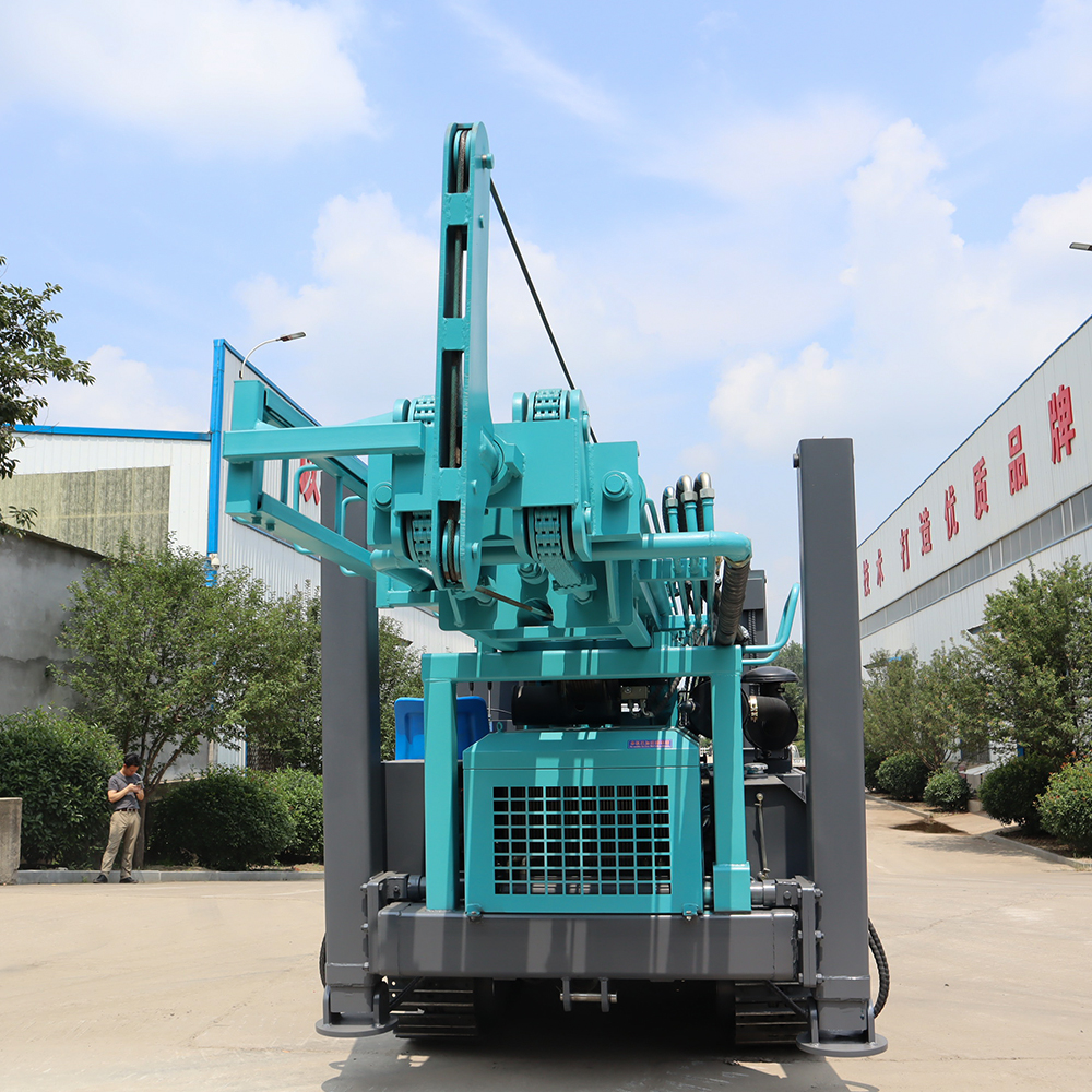 DMiningwell MW280 diesel machine portable hydraulic crawler water well drilling rig