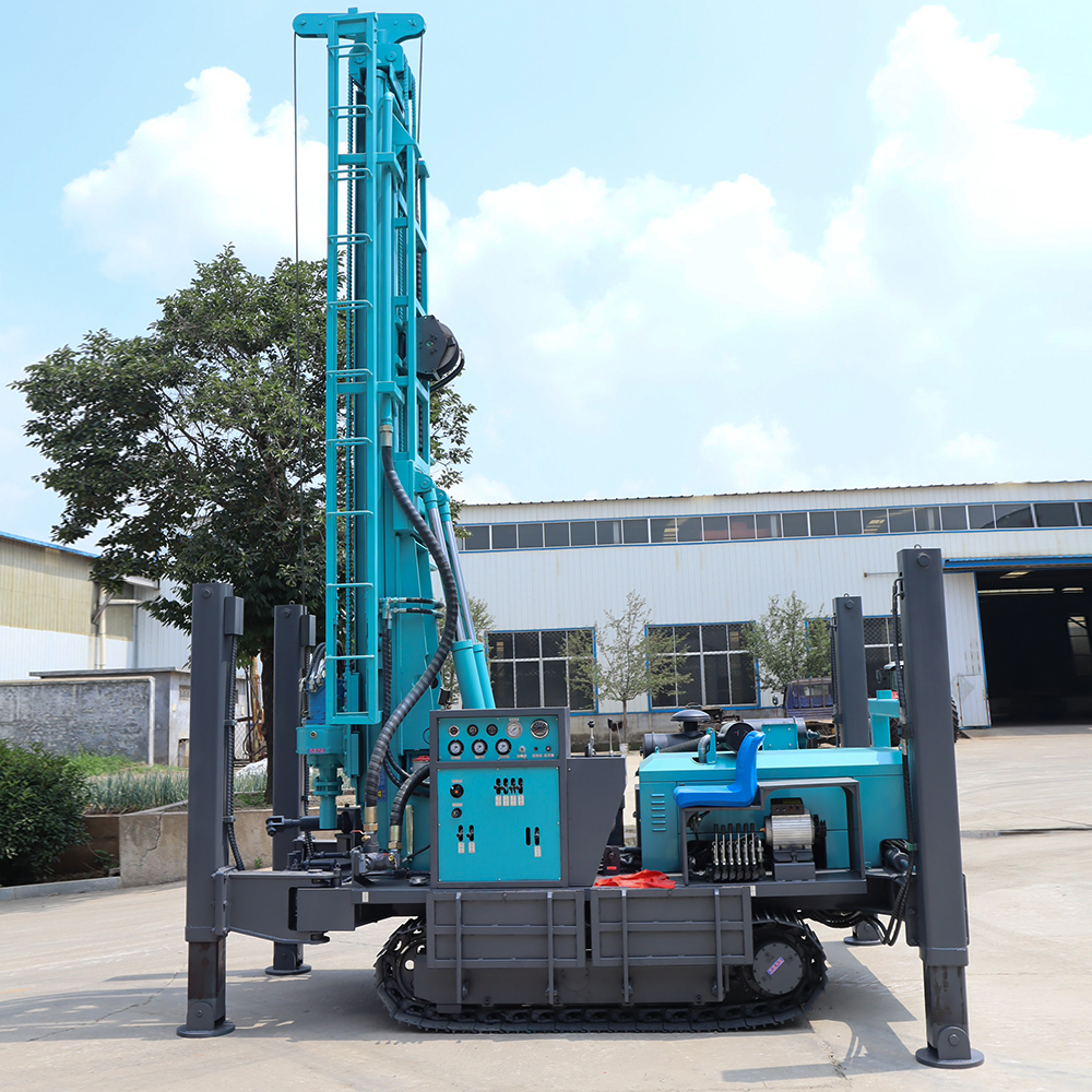 DMiningwell MW280 diesel machine portable hydraulic crawler water well drilling rig