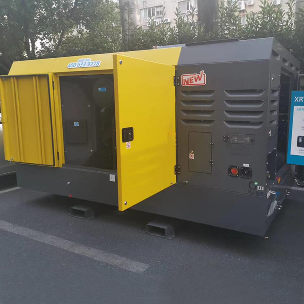 Atlas Copco’s new diesel-driven mobile air compressor XRVS1100