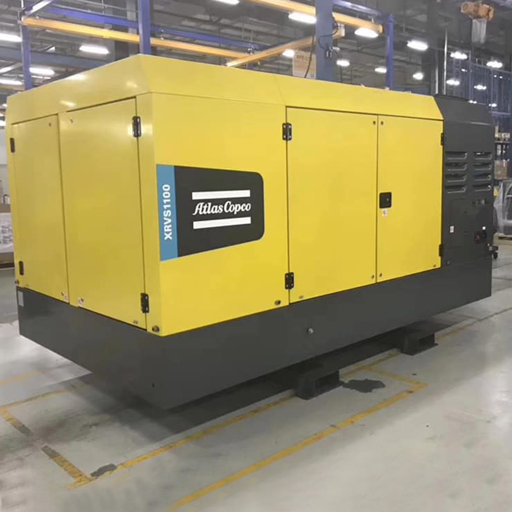 Atlas Copco’s new diesel-driven mobile air compressor XRVS1100