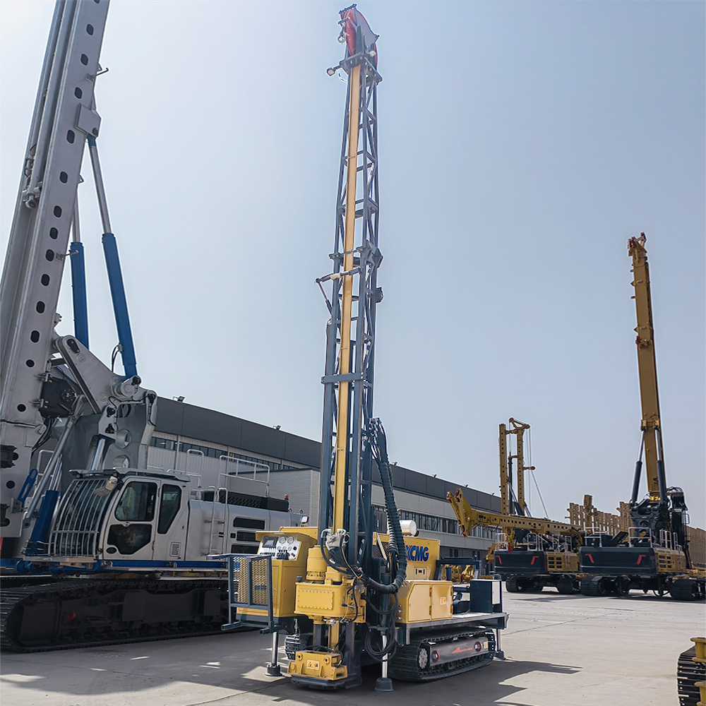 DMiningwell 1000-meter prospecting core exploration drilling rig – crawler-type full-hydraulic wireline core drilling rig