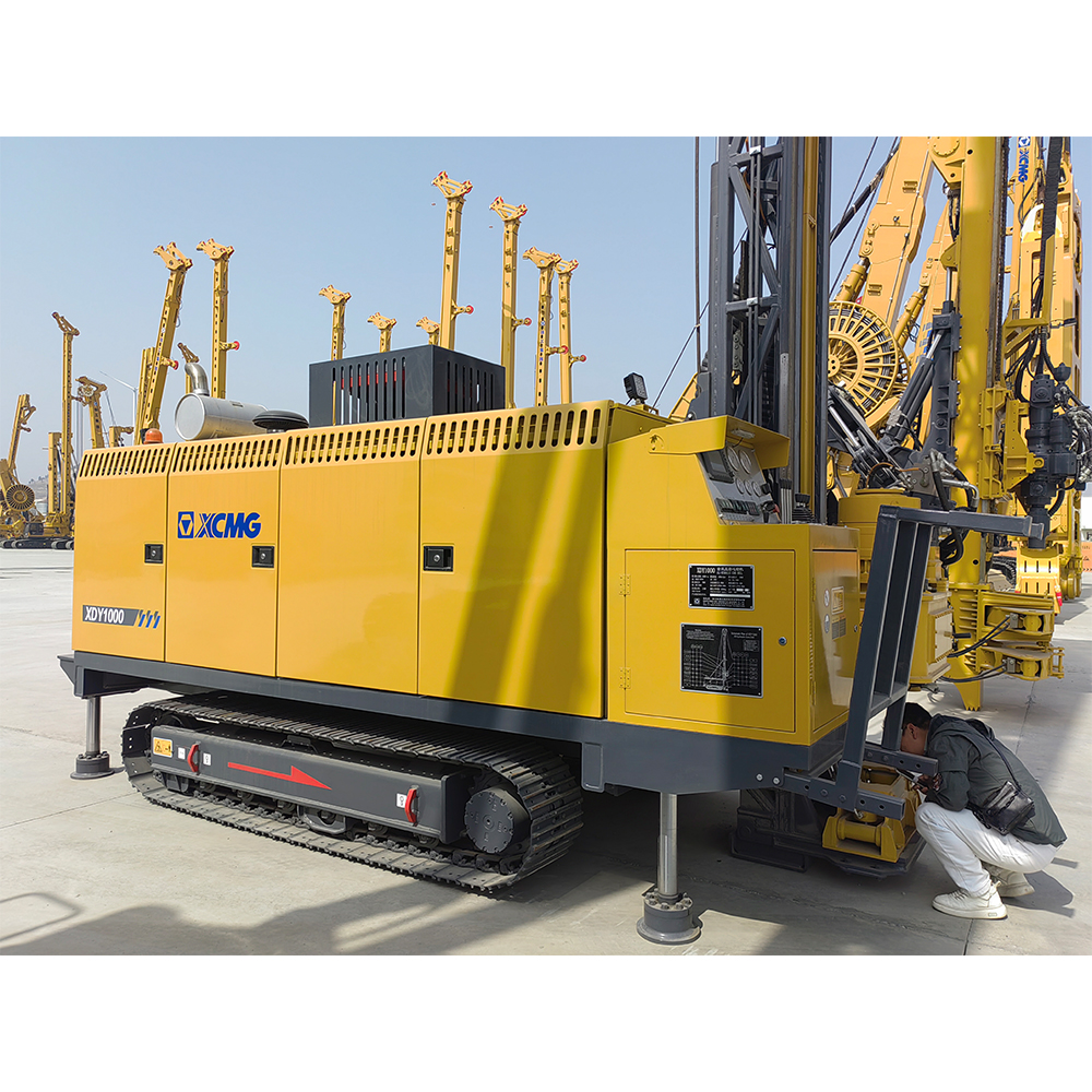DMiningwell 1000-meter prospecting core exploration drilling rig – crawler-type full-hydraulic wireline core drilling rig