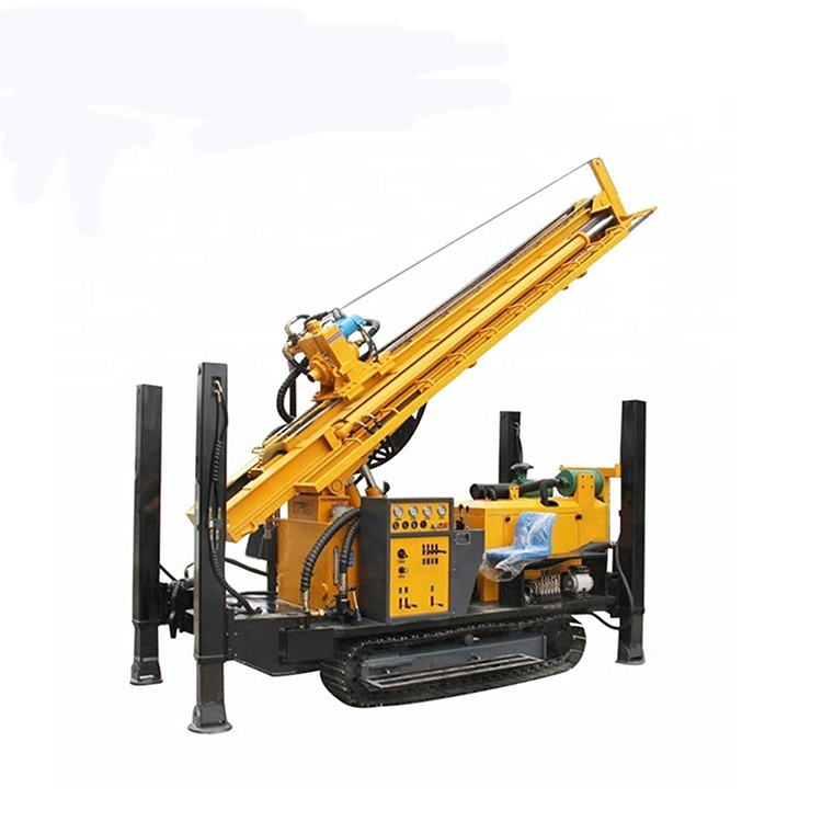 DMiningwell FY200 water well drilling rig power test