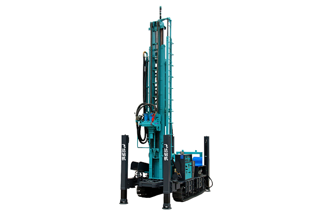 MW350 Steel Crawler Water Well Drilling Rig 350m Pneumatic Hammer Drilling Rig