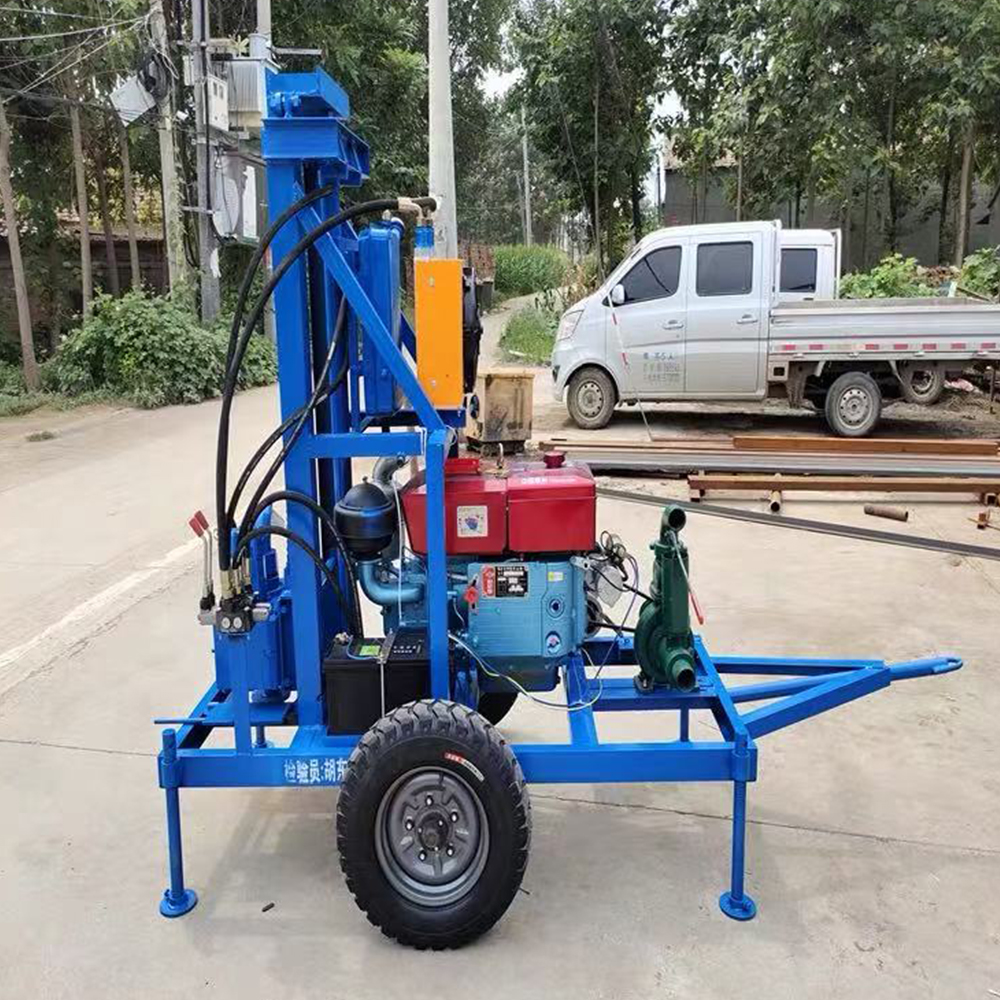 Comparison of Track-Mounted vs. Two-Wheeled Water Well Drilling Rigs