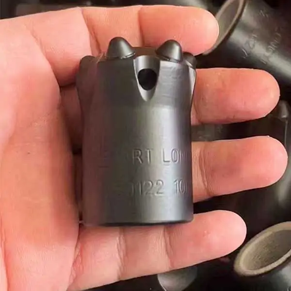 Factory Price OEM 6 buttons 7buttons mining rock drill bits Cross drill bit Chisel drill bit for Quarring