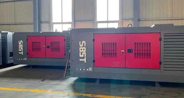 D miningwell S85T screw drive air compressor 24 m3/min 22bar 228kW compressor price