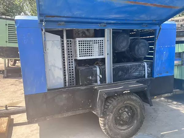 D miningwell used diesel compressor LUY160-17 second hand air compressor for sale