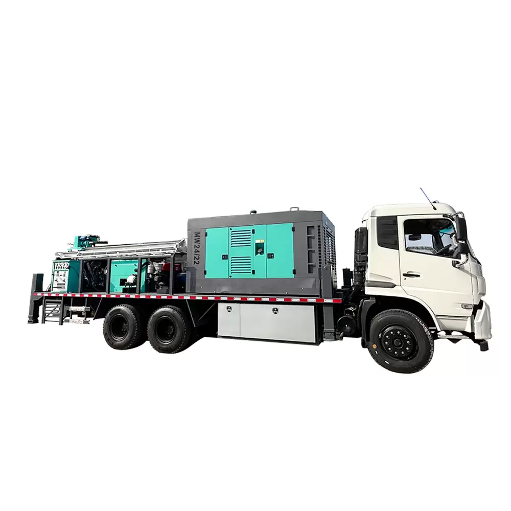 Truck mounted water well drilling rig MWC280IV