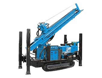 Crawler water well drilling rig MW200