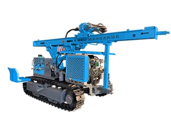 Multifunctional crawler photovoltaic drilling rig MWGF150