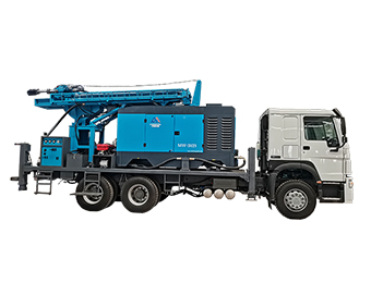 Truck mounted water well drilling rig MWT-600